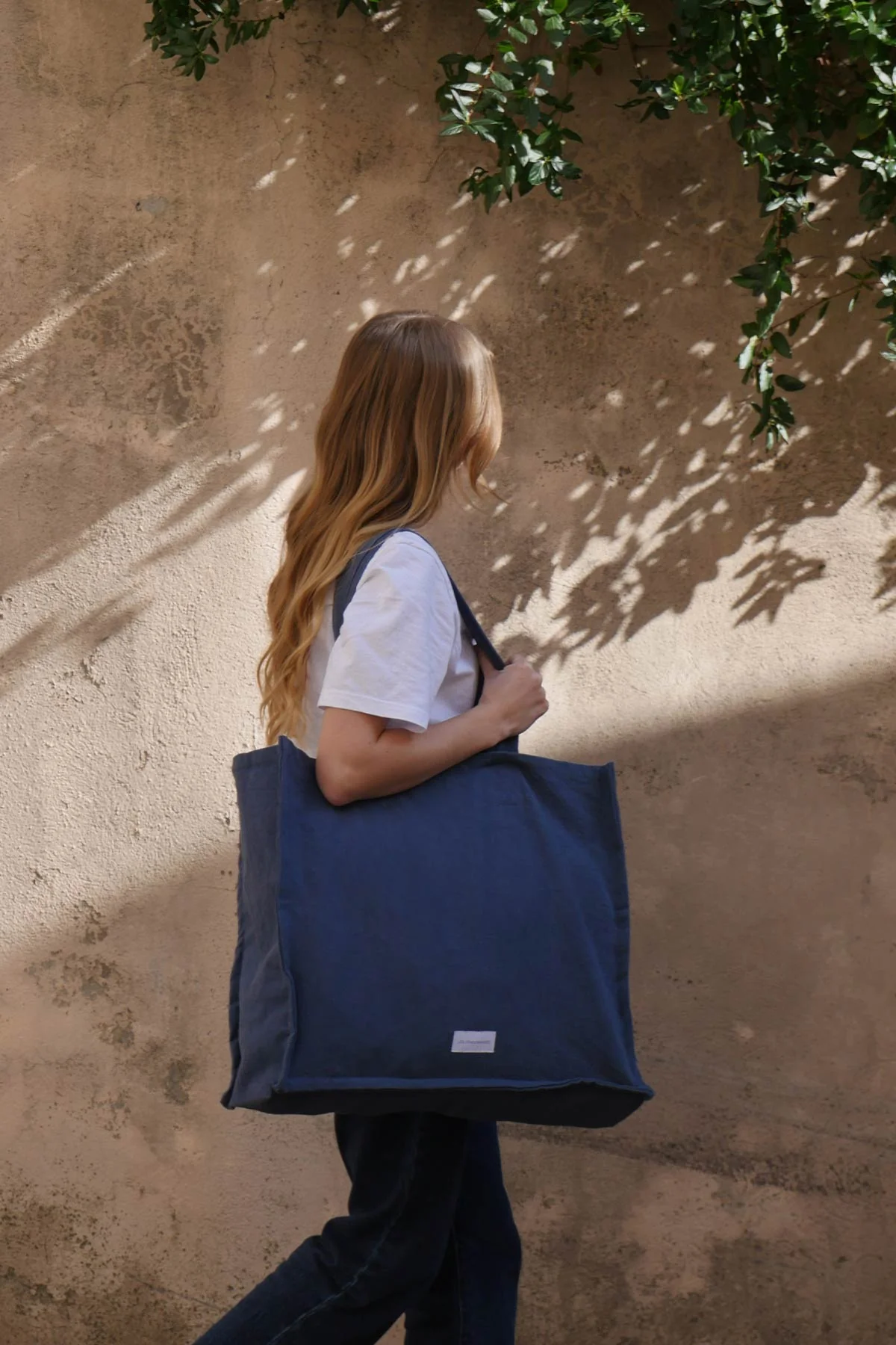 cabas bleu orage