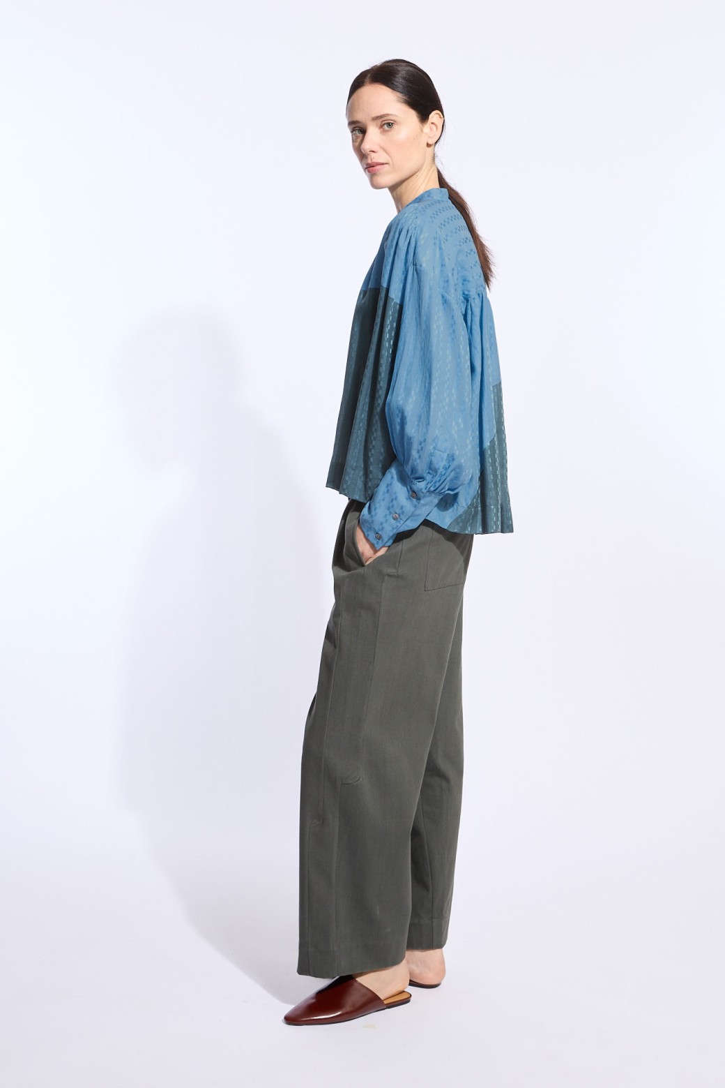 chemise-castille-moOon-bleu-vert-lot-de-2