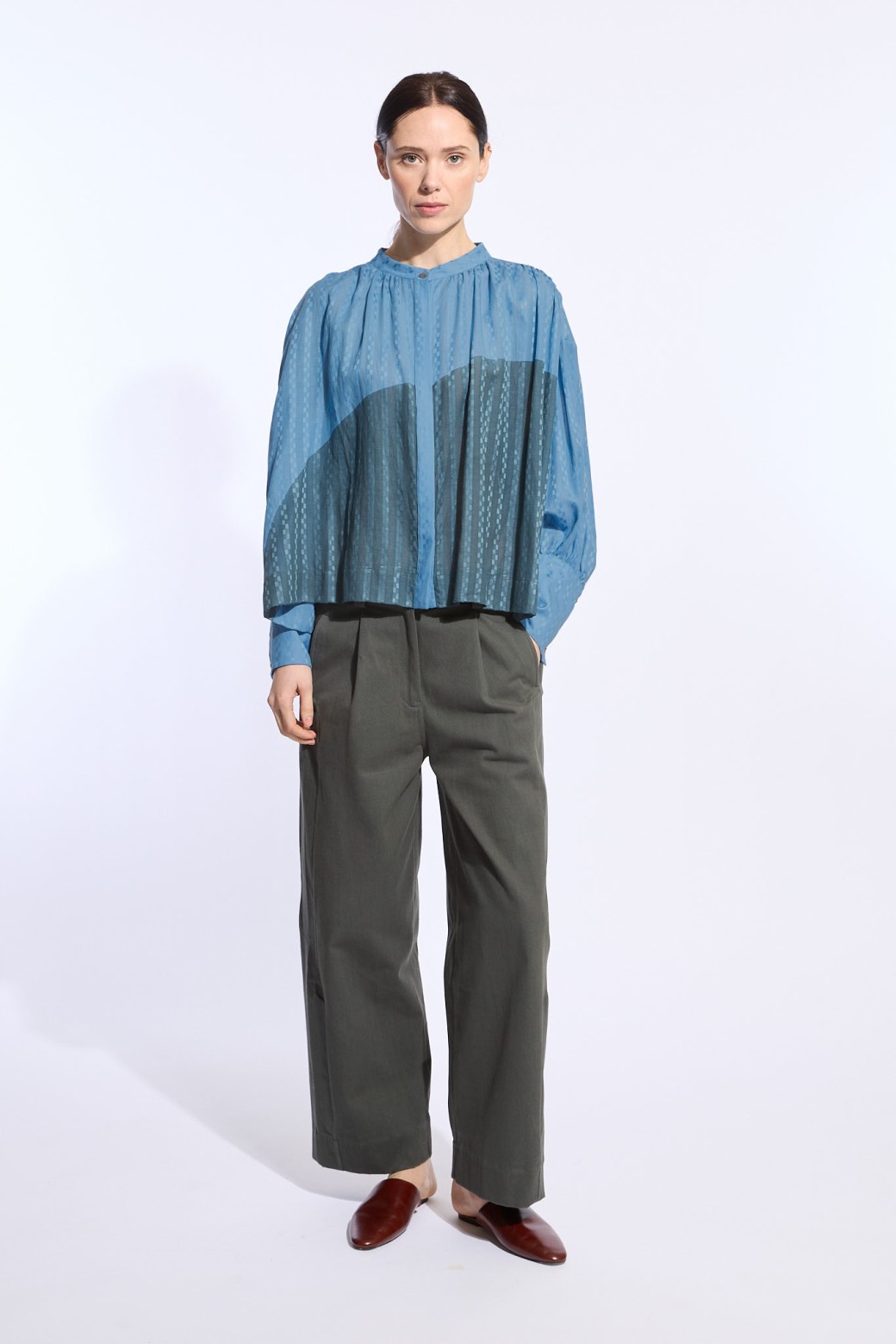 chemise-castille-moon-bleu-vert-lot-de-2