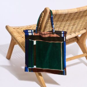sac gabin théorie vert / marron