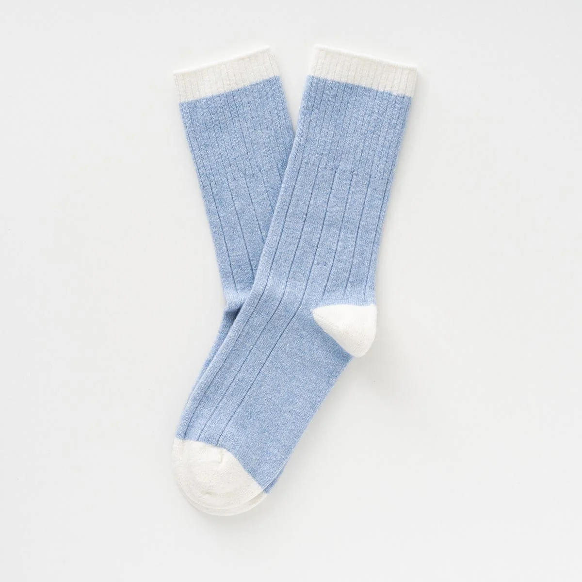 laine avec bandes bleu2